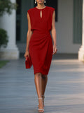 Odette Ruched Midi Dress | Women's Occasion Dress
