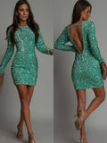 Bijou Sequin Mini Dress | Women's Party Dress