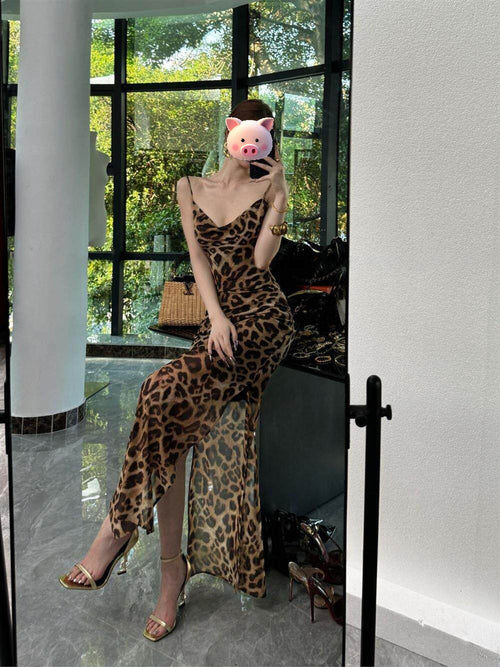 Farrah Leopard Maxi Dress | Women's Occasion Dress
