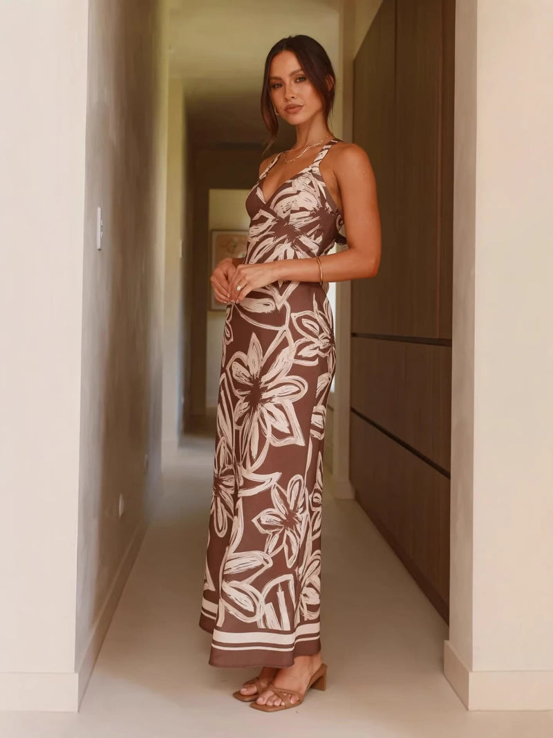 Saskia Floral Maxi Dress | Women's Resort Dress