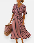 Josephine Twist-Front Midi Dress | Women's Resort Dress