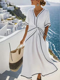 Josephine Twist-Front Midi Dress | Women's Resort Dress