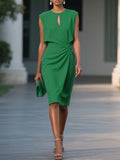 Odette Ruched Midi Dress | Women's Occasion Dress