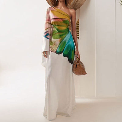 Isla One-Shoulder Maxi Dress | Women's Resort Dress