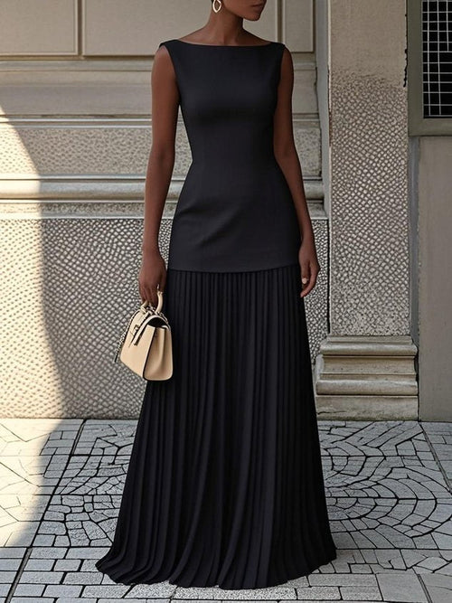 Margaux Pleated Maxi Dress | Women's Formal Dress