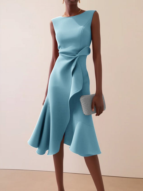 Vivienne Twist-Front Midi Dress | Women's Occasion Dress