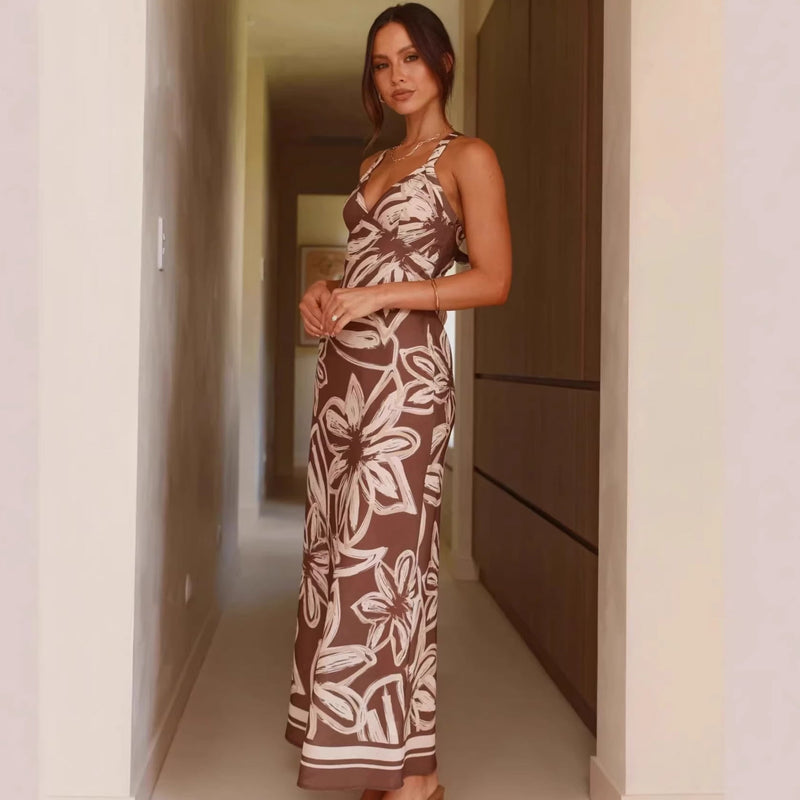 Saskia Floral Maxi Dress | Women's Resort Dress