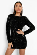 Bijou Sequin Mini Dress | Women's Party Dress