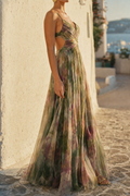 Rosalind Floral Tulle Maxi Dress | Women's Formal Dress