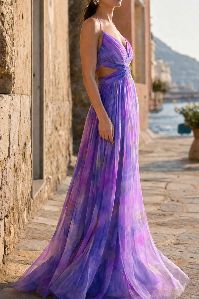Rosalind Floral Tulle Maxi Dress | Women's Formal Dress
