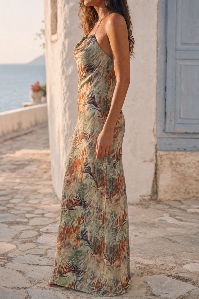 Delphine Floral Slip Maxi Dress | Women's Resort Dress