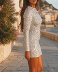 Bijou Sequin Mini Dress | Women's Party Dress